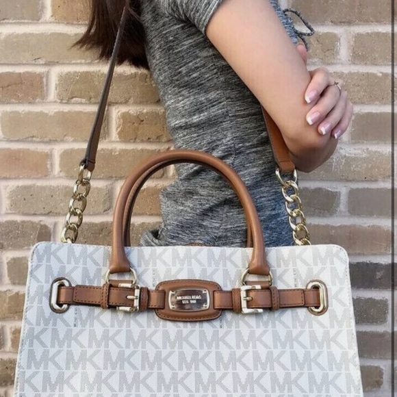 Michael Kors Cream and Tan Women's Bag - Picture 3 of 3